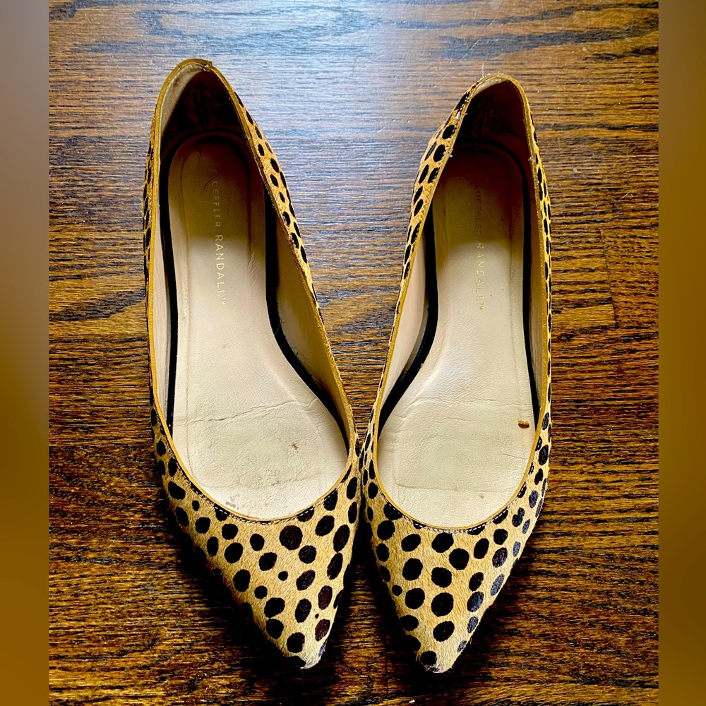Loeffler Randall Leopard print flats